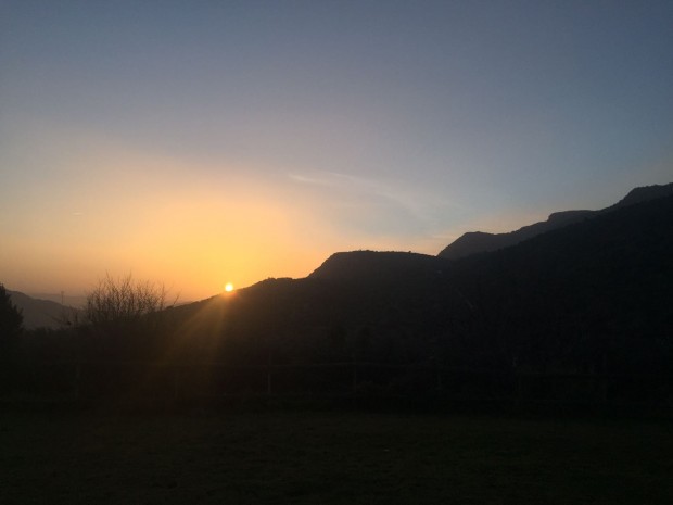 Sunset from Casa La Negra
